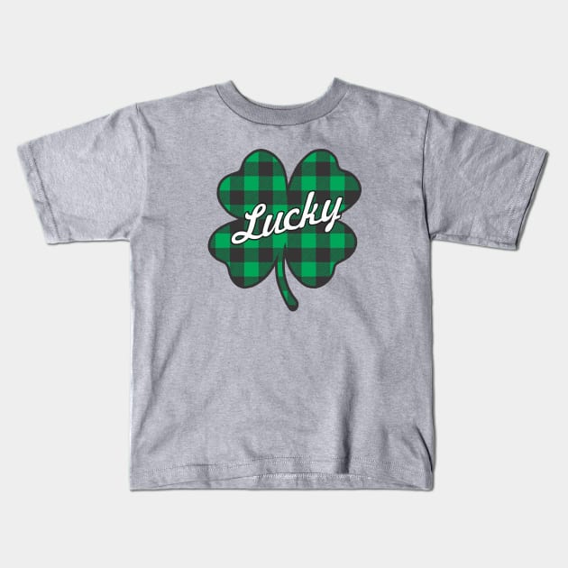 Lucky You Kids T-Shirt by ZombieNinjas